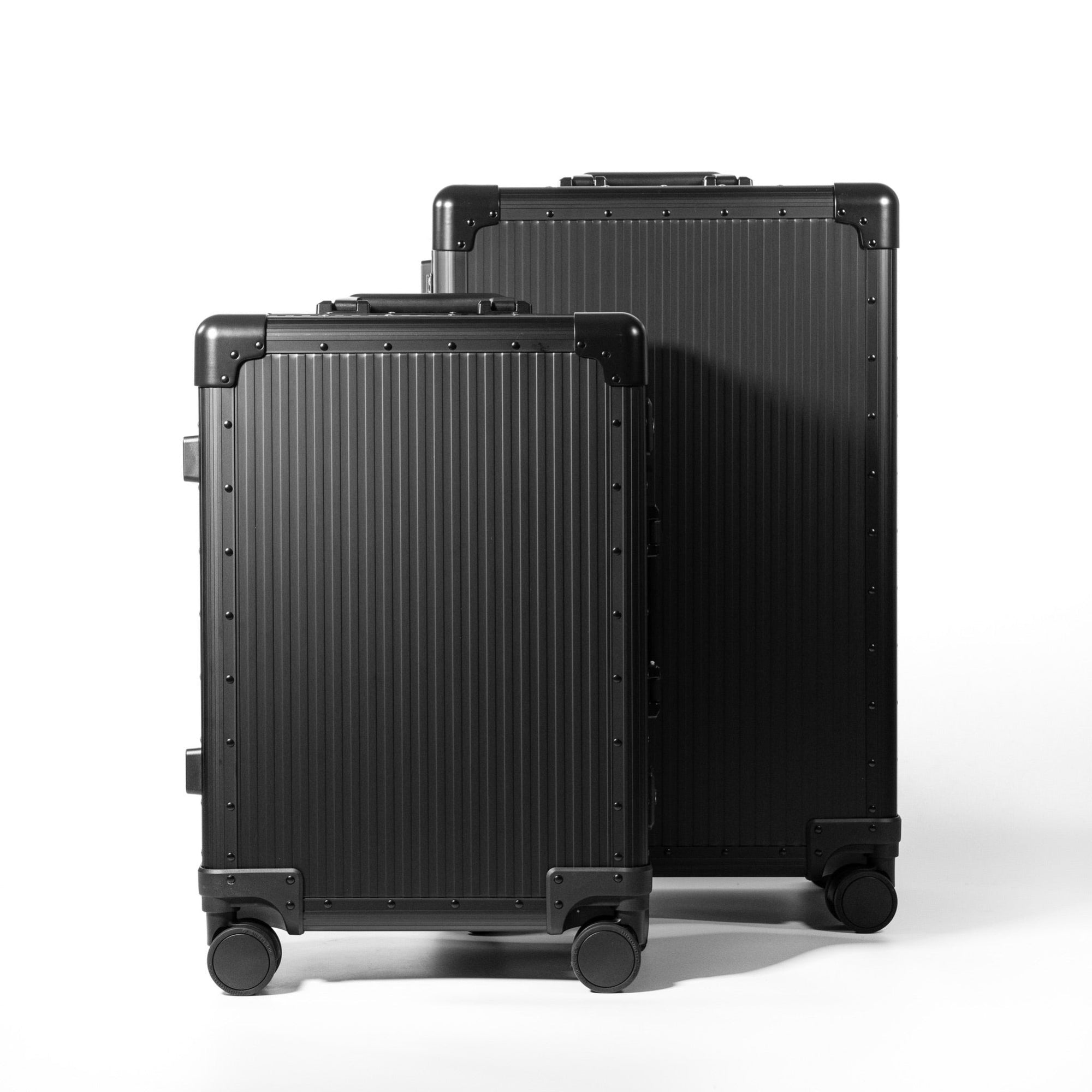 Aluminum Suitcase OP.13 (Black) - OPUS